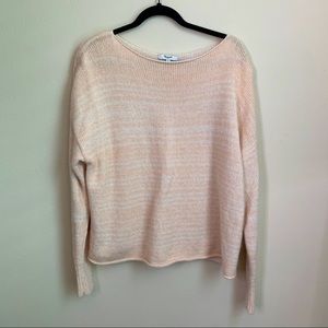 Madewell Sorbet Wool/Yak Blend Pullover Sweater